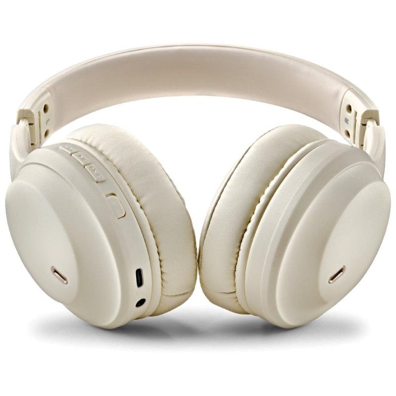 Auriculares Inalámbricos NGS Artica Glacier/ con Micrófono/ Bluetooth/ Beiges