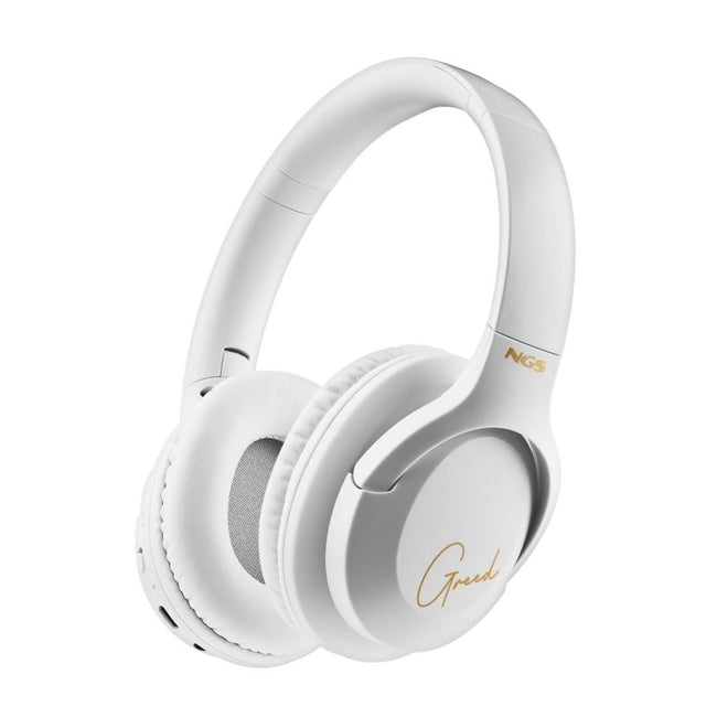 Auriculares Inalámbricos NGS Artica Greed/ con Micrófono/ Bluetooth/ Blancos Hover Image