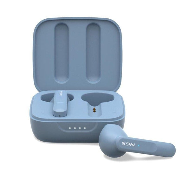 Auriculares Bluetooth NGS rtica Move con estuche de carga/ Autonomía 7h/ Azules Hover Image