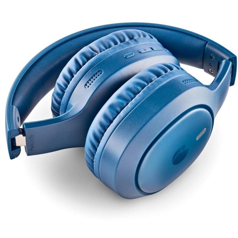 Auriculares Inalámbricos NGS Artica Tempest/ con Micrófono/ Bluetooth/ Azules