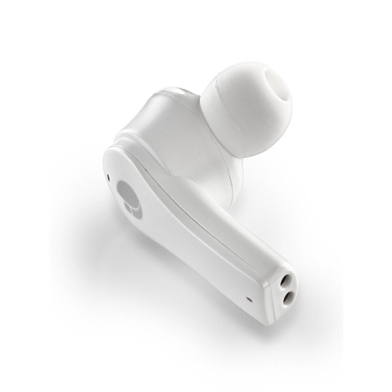 Auriculares Bluetooth NGS rtica Bloom con estuche de carga/ Autonomía 6h/ Blancos
