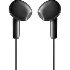 Auriculares Intrauditivos NGS Cross Flip/ con Micrófono/ Jack 3.5/ Negros