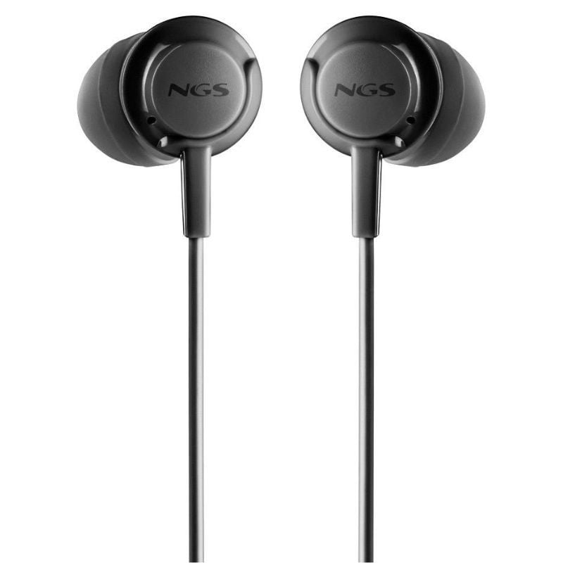 Auriculares Intrauditivos NGS Cross Step/ con Micrófono/ USB Tipo-C/ Negros