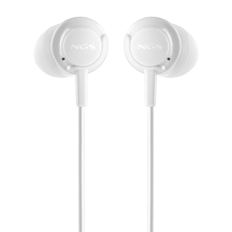 Auriculares Intrauditivos NGS Cross Step/ con Micrófono/ USB Tipo-C/ Blancos