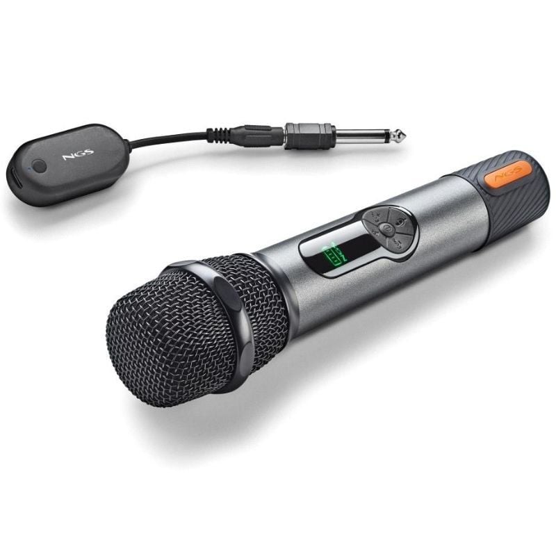 Pack de 2 Micrófonos Inalámbricos NGS Singer Star Duo
