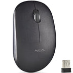 Ratón Inalámbrico NGS Fog Pro/ Hasta 1000 DPI