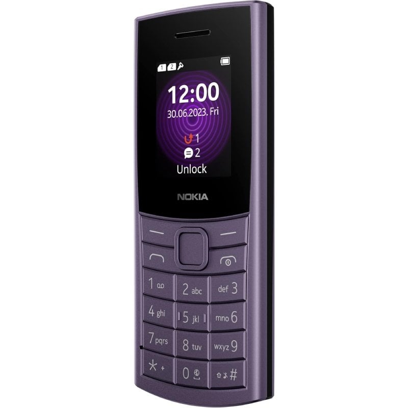 Teléfono Móvil Nokia 110 4G 2nd Edition/ Púrpura