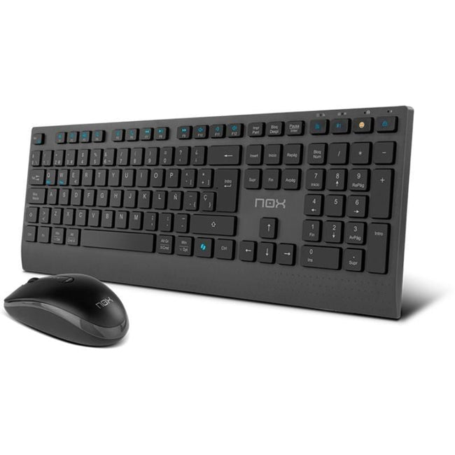 Teclado y Ratón Inalámbricos Nox Lite Duo Hover Image