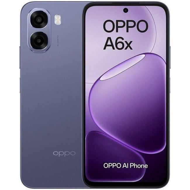 Smartphone Oppo A6x 4GB/ 128GB/ 6.75"/ Púrpura Hover Image