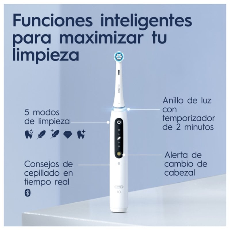 Cepillo Dental Oral-B iO Serie 5S/ Blanco