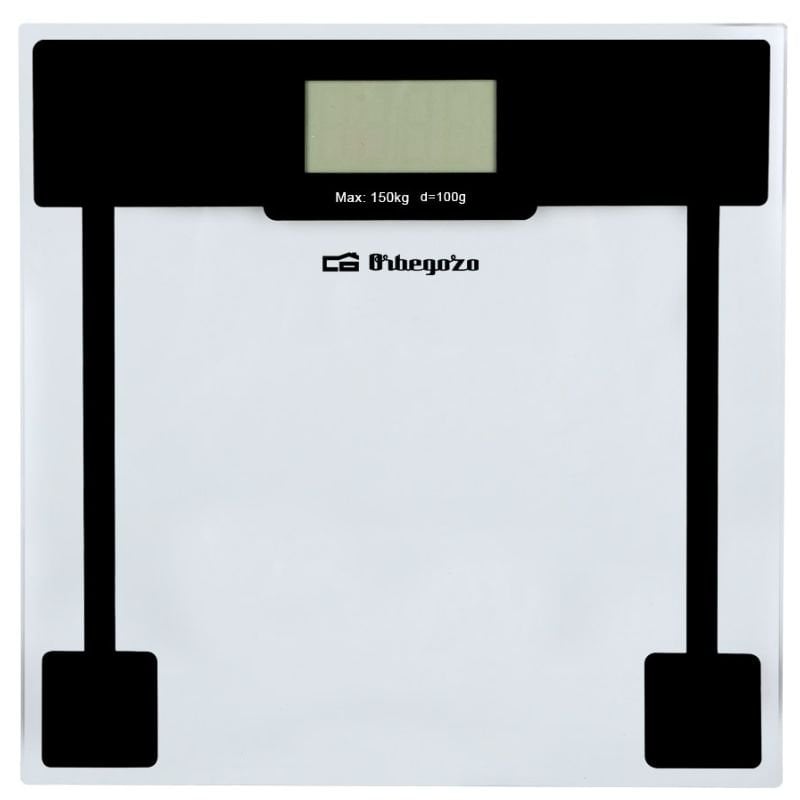 Báscula de Bao Orbegozo PB 2210/ Hasta 150kg/ Cristal