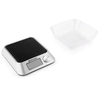 Báscula de Cocina Electrónica Orbegozo PC 1030 A/ hasta 5kg/ Plata
