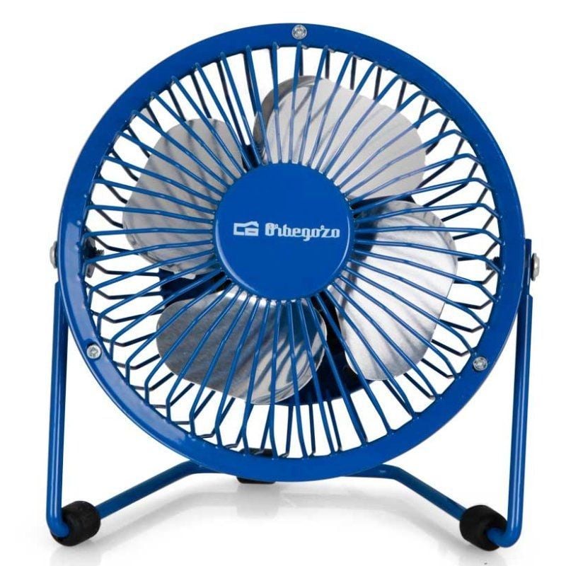 Ventilador de Sobremesa Orbegozo PW 1026/ 2.5W/ 4 Aspas/ 1 Velocidad