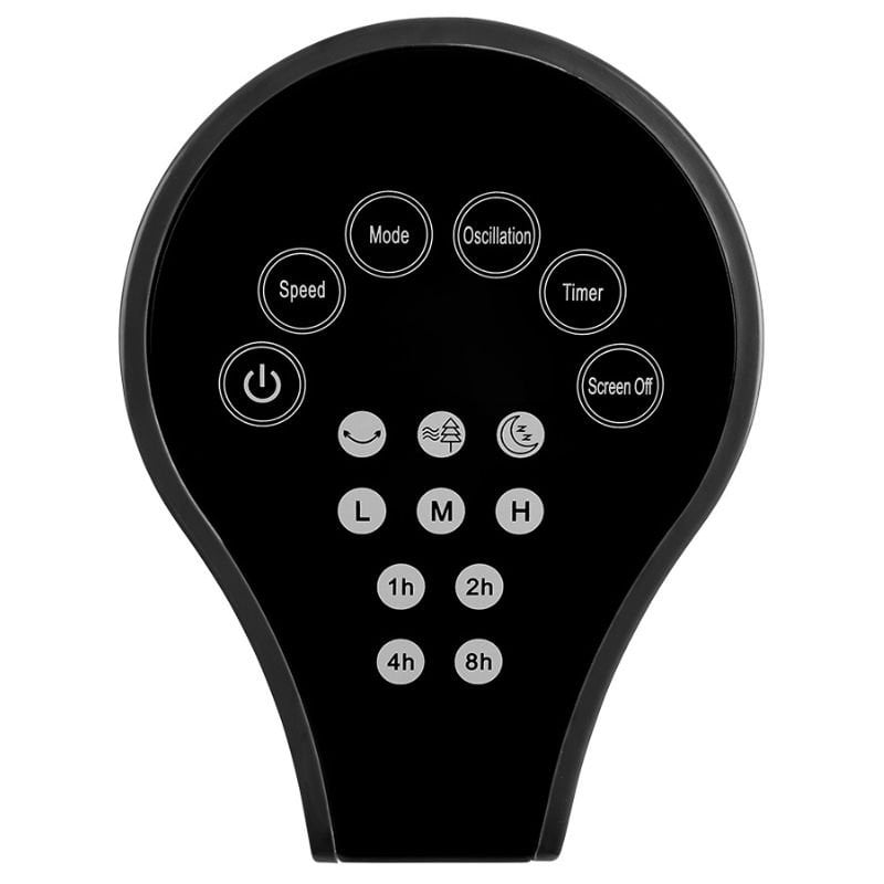 Ventilador de Torre Orbegozo TWM 1050/ 45W/ 3 velocidades