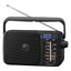 Radio Portátil Panasonic RF-2400DEG-K/ Negra
