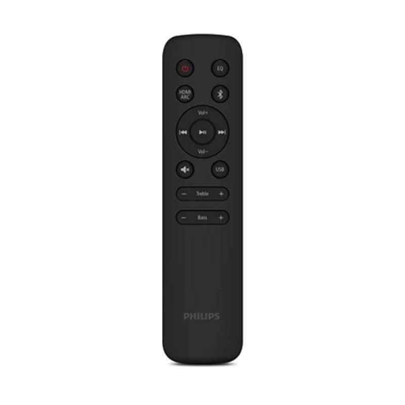 Barra de Sonido con Bluetooth Philips TAB4000/10/ 60W/ 2.0/ Negra