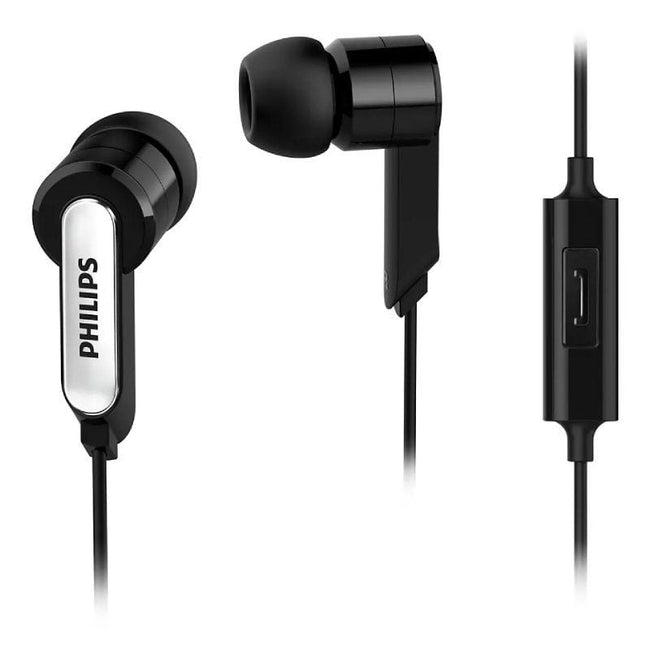 Auriculares Intrauditivos Philips SHE1405/10/ con Micrófono/ Jack 3.5/ Negros Hover Image