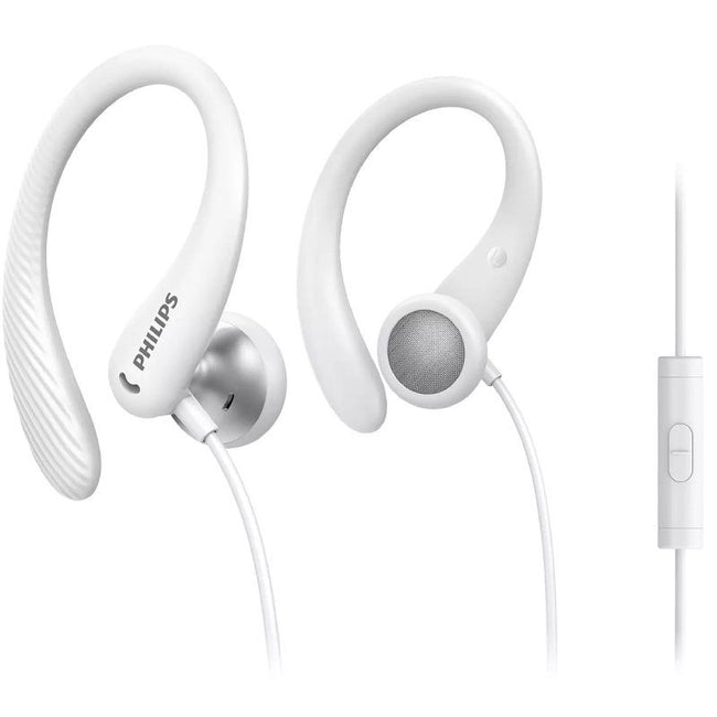 Auriculares Deportivos Philips TAA1105WT/ con Micrófono/ Jack 3.5/ Blancos Hover Image