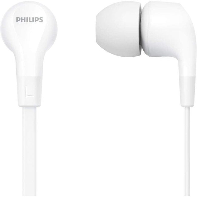 Auriculares Intrauditivos Philips TAE1105WT/ con Micrófono/ Jack 3.5/ Blancos Main Image