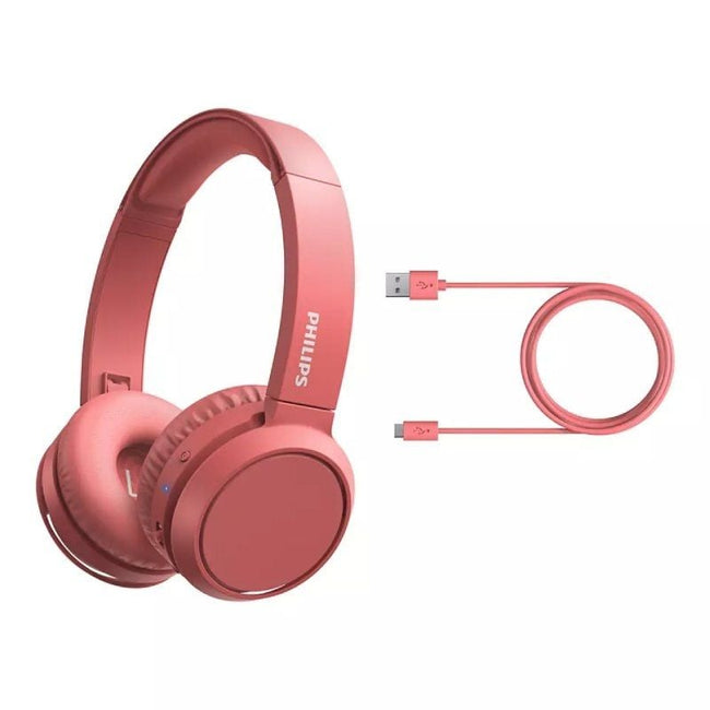 Auriculares Inalámbricos Philips TAH4205/ con Micrófono/ Bluetooth/ Rojos Main Image