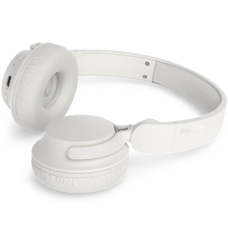 Auriculares Inalámbricos Philips TAH4500WT/ con Micrófono/ Bluetooth/ Blancos