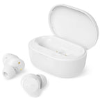 Auriculares Bluetooth Philips TAT1300WT con estuche de carga/ Autonomía 6h/ Blancos