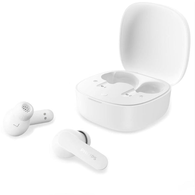 Auriculares Bluetooth Philips TAT2100WT con estuche de carga/ Autonomía 8h/ Blancos Main Image