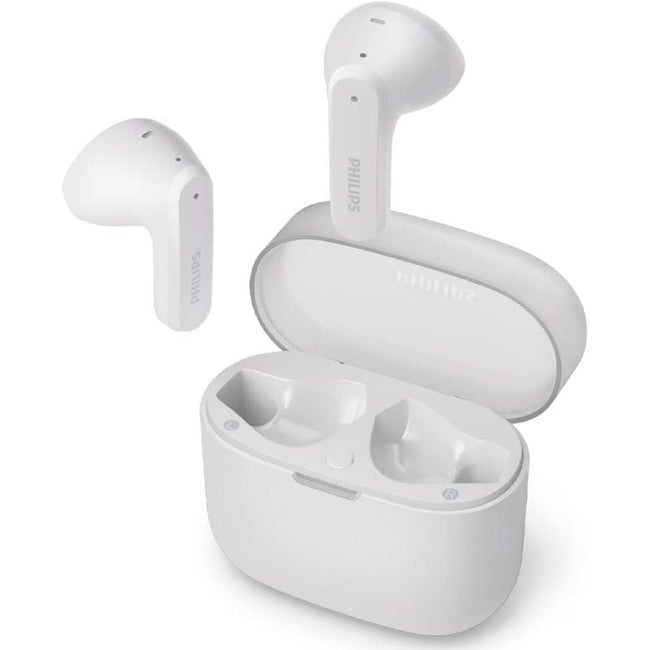 Auriculares Bluetooth Philips TAT2139WH con estuche de carga/ Autonomía 7h/ Blancos Hover Image