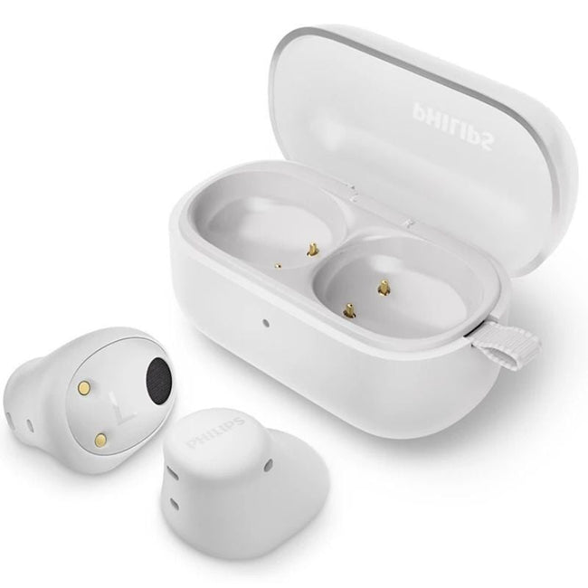 Auriculares Bluetooth Philips TAT2149 con estuche de carga/ Autonomía 6h/ Blancos Hover Image