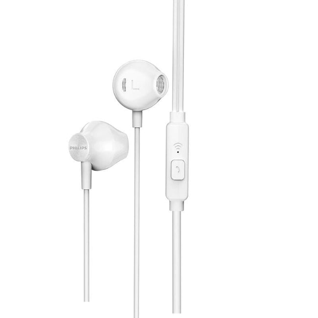 Auriculares Intrauditivos Philips TAUE101/ con Micrófono/ Jack 3.5/ Blancos Main Image
