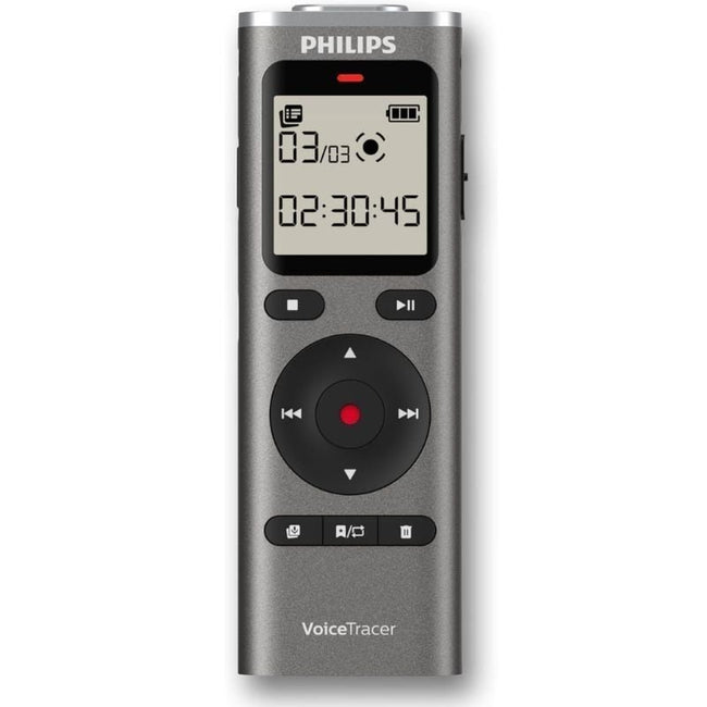 Grabadora de Voz Philips VoiceTracer DVT1170/ 20kHz/ Plata Hover Image
