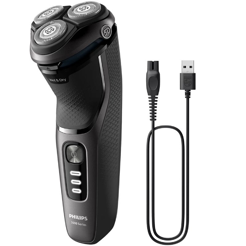 Afeitadora Philips Shaver Series 3000 S3343/13/ con Batería/ 4 Accesorios