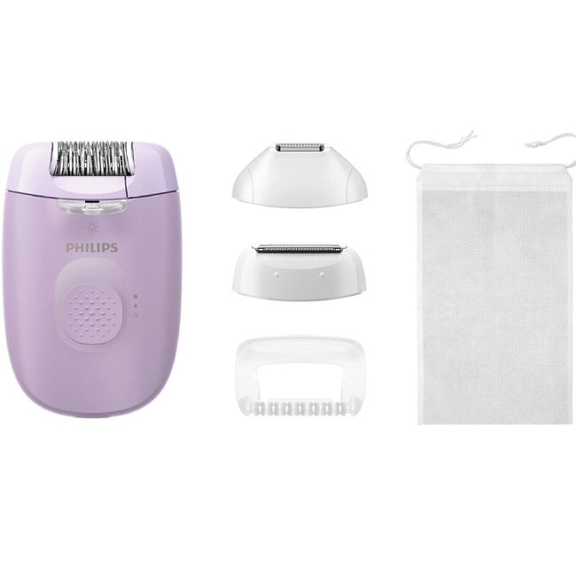 Depiladora Philips Epilator Series 4000 BRE257/ con Batería/ 4 Accesorios Hover Image