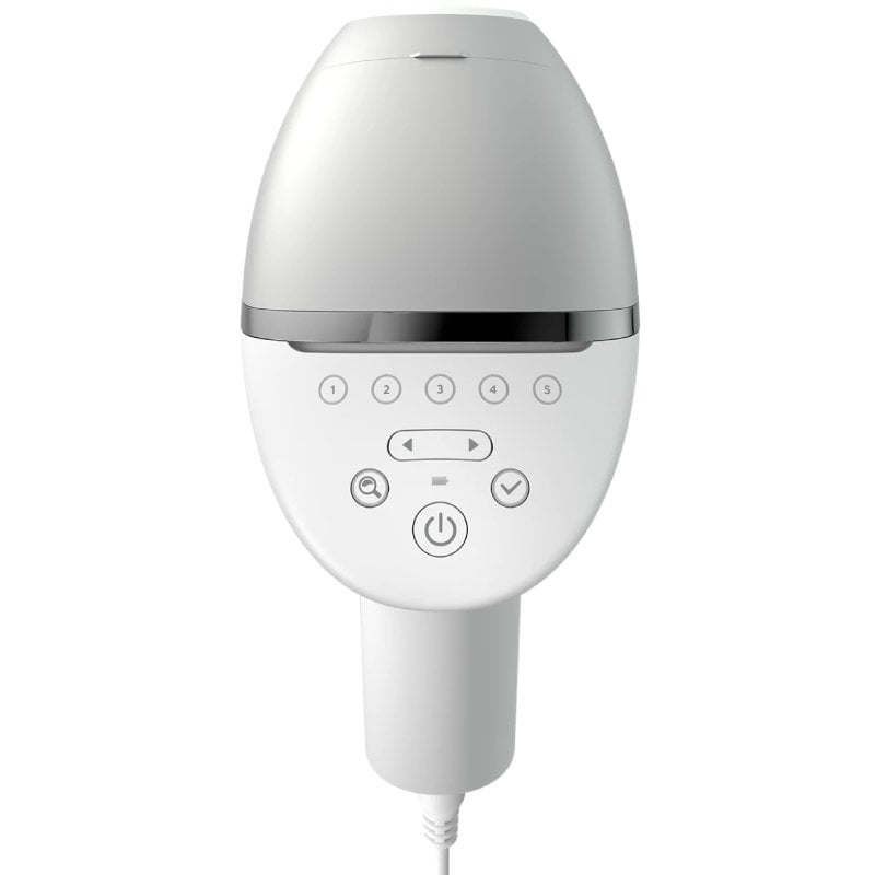 Depiladora de Luz pulsada Philips Lumea IPL Serie 8000 Prestige/ con Cable/ Incluye 3 Accesorios