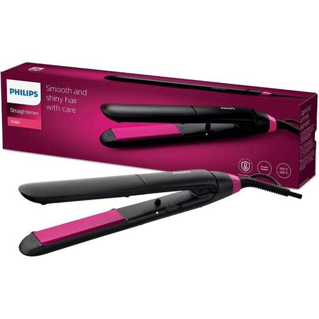 Plancha para el Pelo Philips StraightCare Essential BHS375 ThermoProtect/ Negra Hover Image