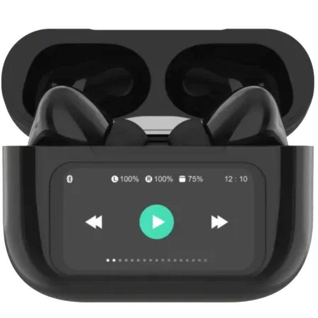 Auriculares Bluetooth Qubo TWS-400BK con estuche de carga/ Autonomía 4h/ Negros Hover Image