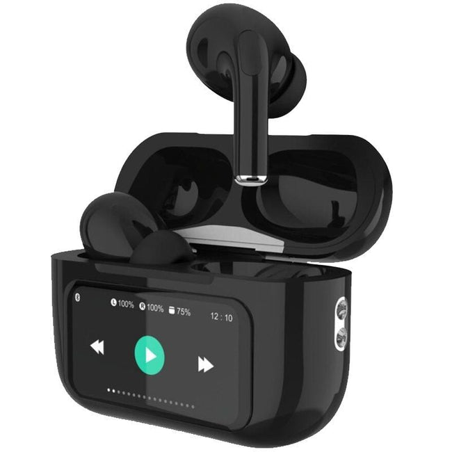 Auriculares Bluetooth Qubo TWS-400BK con estuche de carga/ Autonomía 4h/ Negros Main Image
