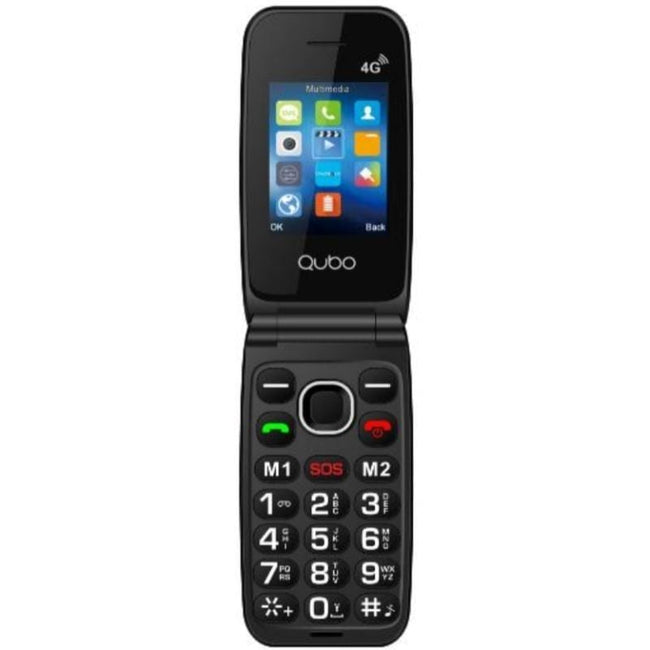 Teléfono Móvil Qubo NEO2 NW BK 4G para Personas Mayores/ Negro Hover Image