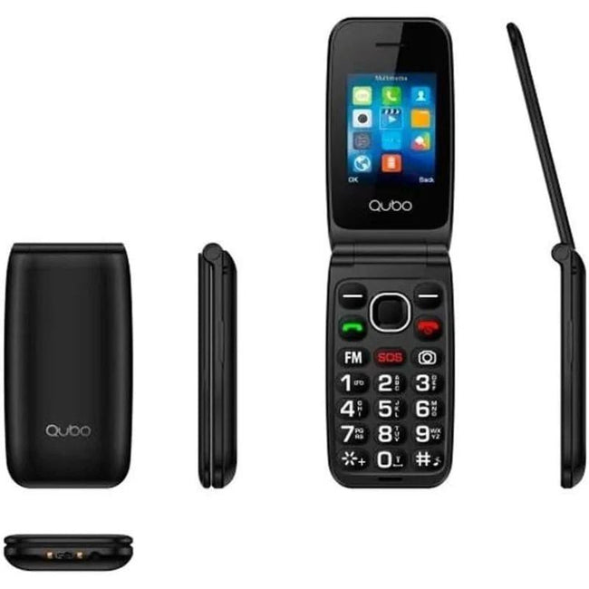 Teléfono Móvil Qubo NEO2 NW BK 4G para Personas Mayores/ Negro Main Image