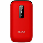 Teléfono Móvil Qubo P-220RD 4G para Personas Mayores/ Rojo