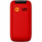 Teléfono Móvil Qubo P-220RD 4G para Personas Mayores/ Rojo