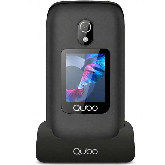 Teléfono Móvil Qubo P-221BKC 4G para Personas Mayores/ Negro Hover Image
