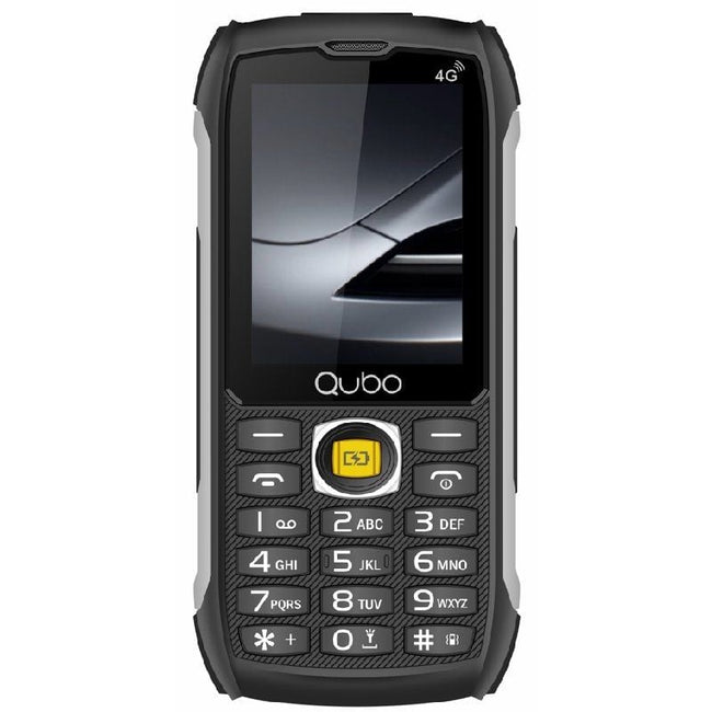 Teléfono Móvil Rugerizado Qubo ST-002 para Personas Mayores/ Negro Hover Image