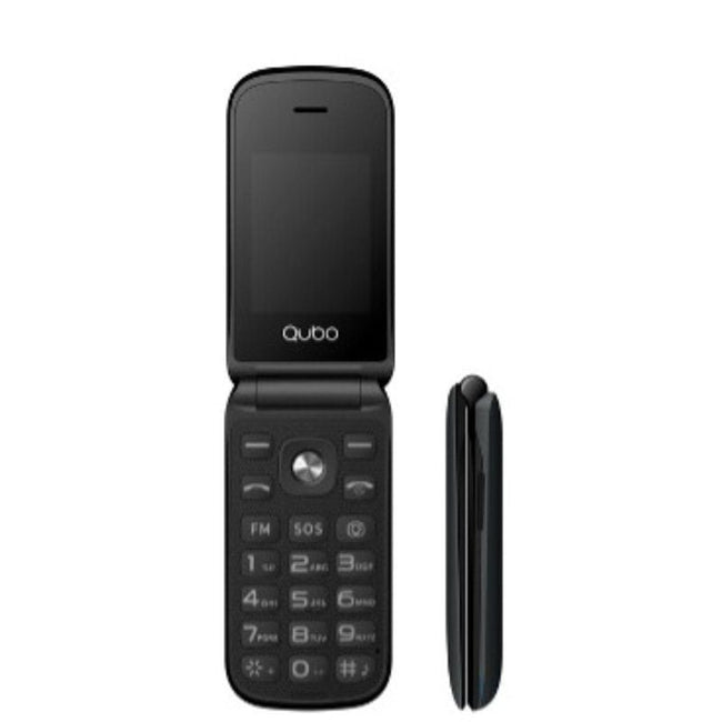 Teléfono Móvil Qubo X-209 4G para Personas Mayores/ Negro Hover Image