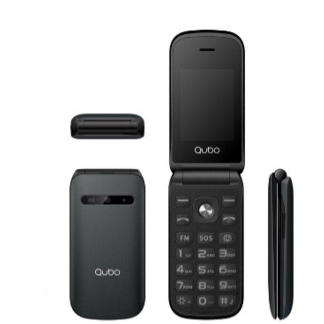 Teléfono Móvil Qubo X-209 4G para Personas Mayores/ Negro Main Image