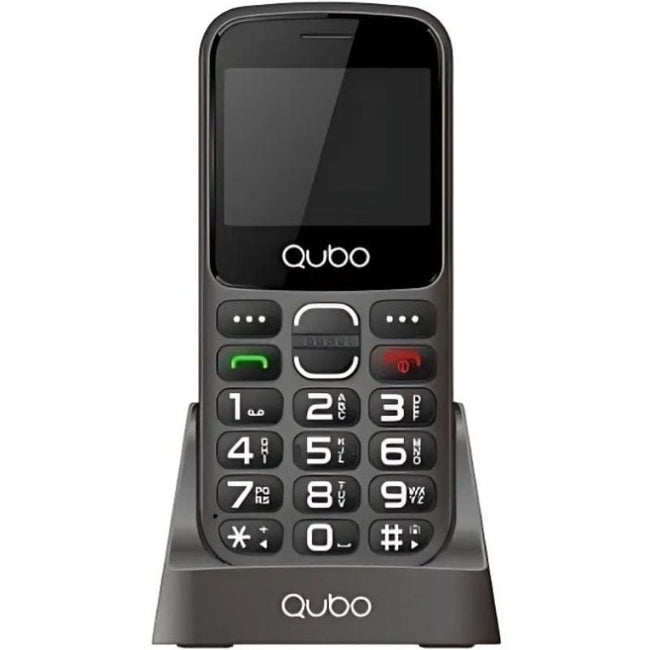 Teléfono Móvil Qubo X-230BKC 4G para Personas Mayores/ Negro Hover Image
