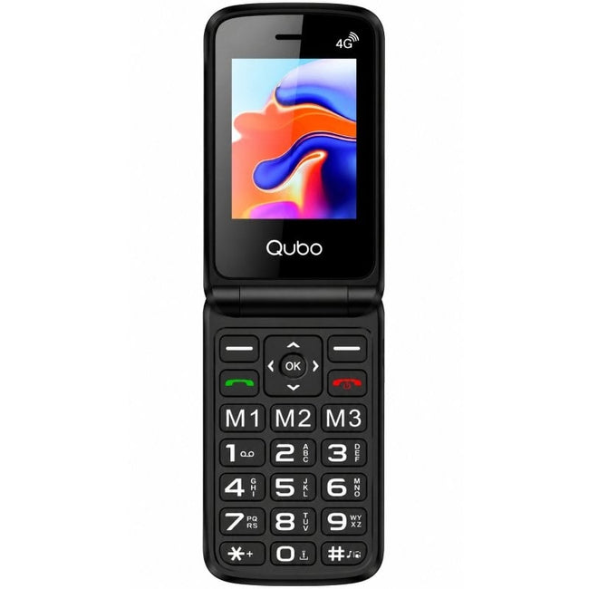 Teléfono Móvil Qubo X-247RDC 4G para Personas Mayores/ Rojo Main Image