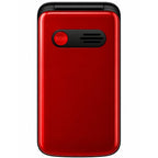 Teléfono Móvil Qubo X-247RDC 4G para Personas Mayores/ Rojo