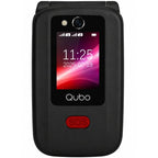 Teléfono Móvil Qubo X-D340CB 4G para Personas Mayores/ Negro