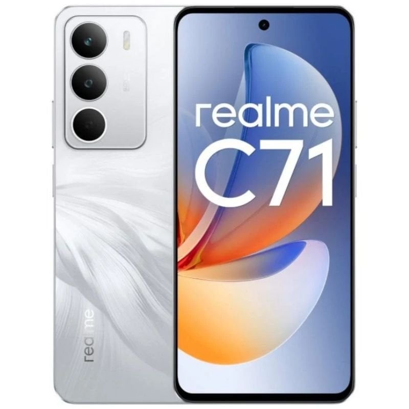 Smartphone Realme C71 4GB/ 256GB/ 6.67"/ Blanco Cisne